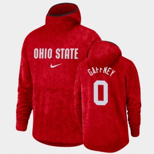 Men's Ohio State Buckeyes #0 Alonzo Gaffney Scarlet Pullover Team Logo Basketball Spotlight Hoodie 500494-410