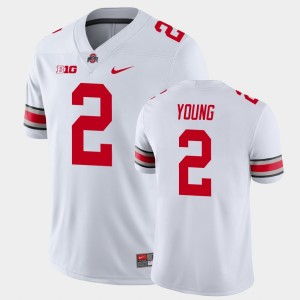 Men's Ohio State Buckeyes #2 Chase Young White Playoff Game College Football Jersey 341705-916