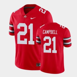 Men's Ohio State Buckeyes #21 Parris Campbell Scarlet Game College Football Jersey 321870-986