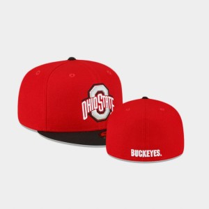 Men's Ohio State Buckeyes Red 59FIFTY Fitted Hat 585084-551