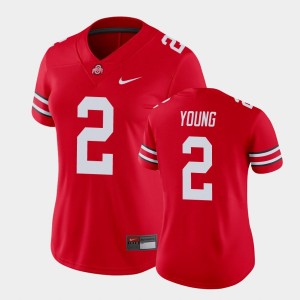 Women's Ohio State Buckeyes #2 Chase Young Scarlet Game College Football Jersey 292188-740