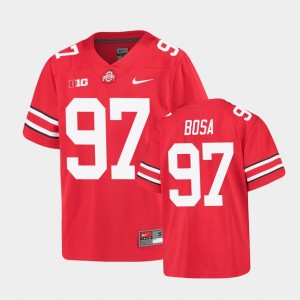 Youth Ohio State Buckeyes #97 Joey Bosa Scarlet Alumni Football Game Jersey 932389-835